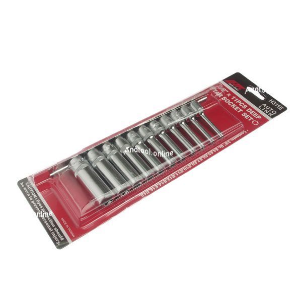 Набір глибоких головок TORX 3/8" Е4-Е18 11од. H311E JTC фото