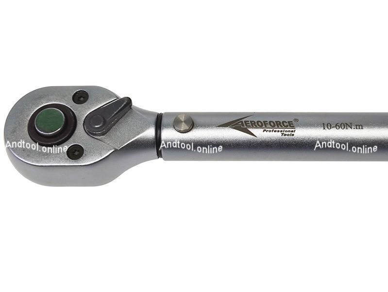 Динамометричний ключ клацального типу 3/8" 10-60Hм 300мм Aeroforce JNJM02060 JNJM02060 фото