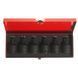 Набір головок ударних TORX T70, T80, T90, T100, SPLINE M16, M18 3/4" 6 од. (J606T JTC) J606T JTC фото 2