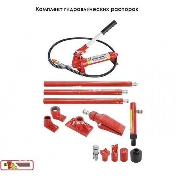 Комплект розпірок гідравлічних, 4 т INTERTOOL GT0200 GT0200 фото