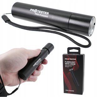 Фонарик світлодіодний (LED) ZOOM (+функція Powerbank) PROTESTER PRO-FL0220S PRO-FL0220S фото