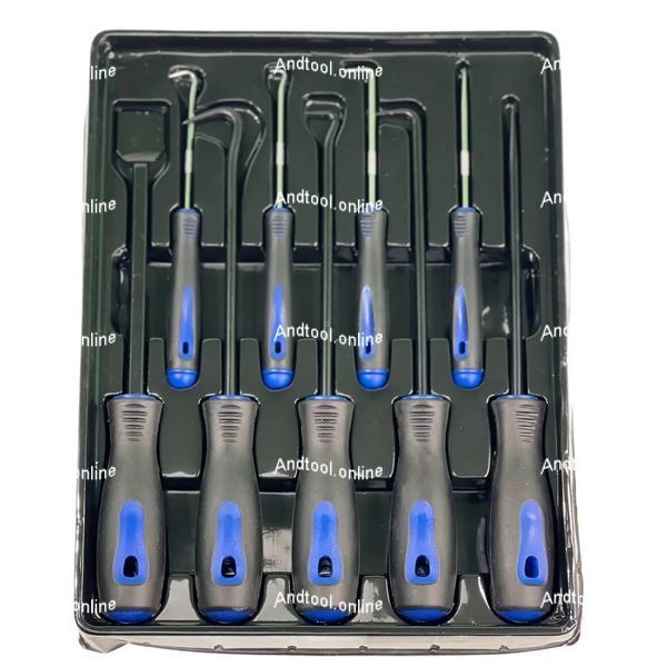 Набір гачків і скребок із ручками 9 од. Profline 30840 30840 фото
