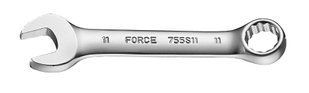 Ключ ріжково-накидної міні 12 мм, L=105 мм (FORCE 755S12) 755S12 F фото