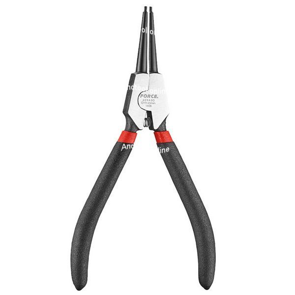 Щипцы для снятия стопорных колец прямые (разжим) 140 мм FORCE 60905ASO F 60905ASO F фото