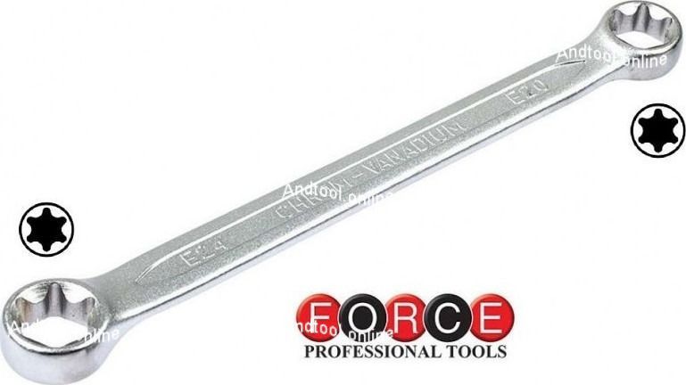 Ключ накидной Torx Е10хЕ12 L=140 мм Force 7561012 F 7561012 F фото