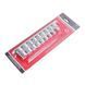 Набор торцевых головок TORX E10-E241/2" (9ед.) H409E JTC H409E JTC фото 4